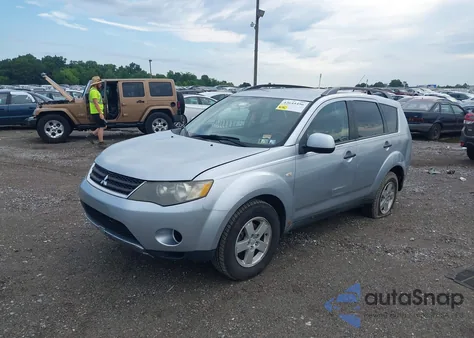 2007 Mitsubishi Outlander Ls z USA, uszkodzony, nr VIN JA4MT31X67U001253